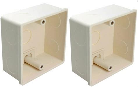 86 x 86 electrical box|EDENET 2pcs 86x86x40mm Recessed .